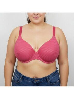 Penningtons TiVoglio Unpadded Underwire Unlined Bra Pink Size 44C